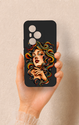 Honor 400 Pro Uyumlu Medusa Desenli Silikon Kılıf