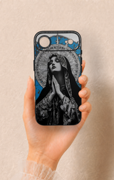 iPhone 17 Air Uyumlu Rahibe Desenli Silikon Kılıf