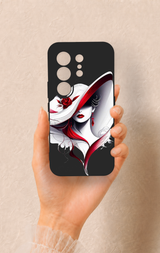 Tecno Camon 50 4G Uyumlu Matmazel Desenli Silikon Kılıf