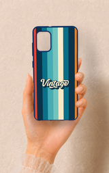 Samsung A31 Uyumlu Vintage Desenli Silikon Kılıf