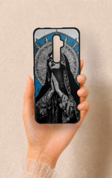 Oppo Reno 2Z Uyumlu Rahibe Desenli Silikon Kılıf