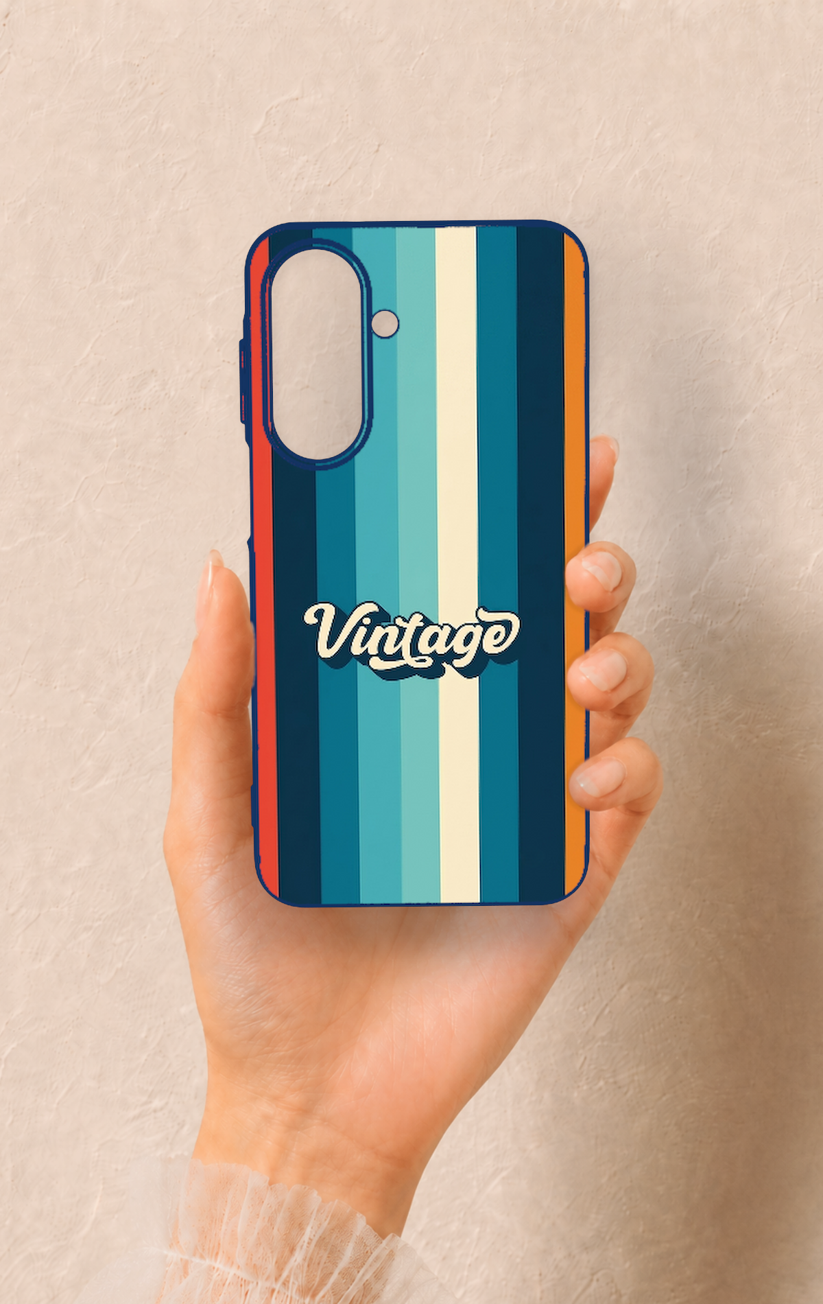 Samsung A27 Uyumlu Vintage Desenli Silikon Kılıf