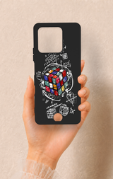 Reeder S71 Uyumlu Rubik Küb Desenli Silikon Kılıf