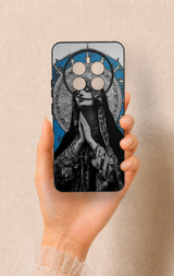 Realme 12 4G Uyumlu Rahibe Desenli Silikon Kılıf