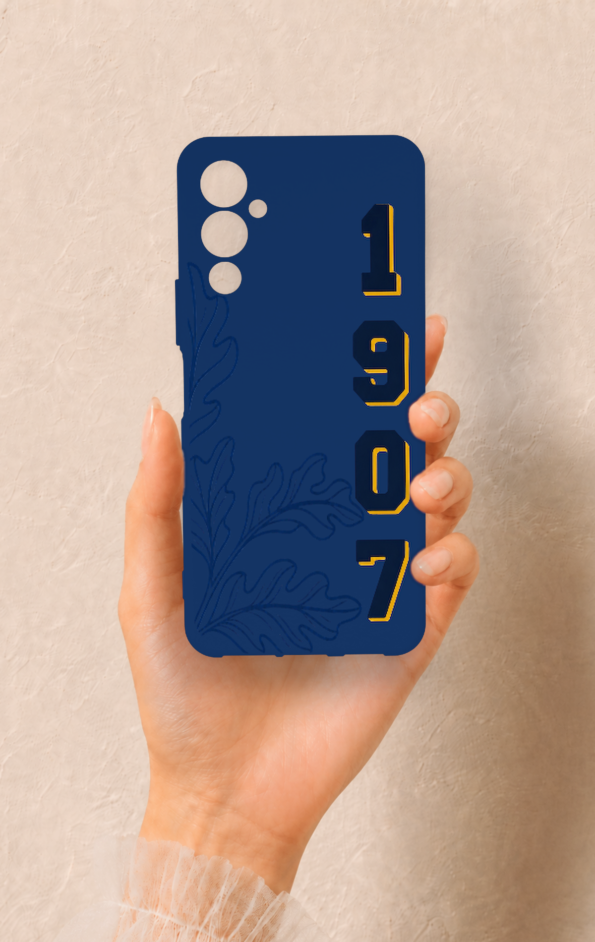 Tecno Pova Neo 4 Uyumlu 1907 Palamut Desenli Silikon Kılıf