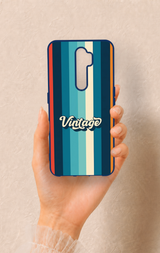 Oppo A5 2020 Uyumlu Vintage Desenli Silikon Kılıf