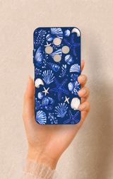 Tecno Spark 30C Uyumlu Deniz Kabuğu Desenli Silikon Kılıf