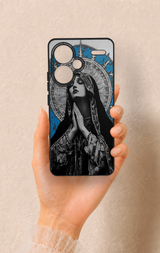 Redmi Note 13 Pro Plus Uyumlu Rahibe Desenli Silikon Kılıf