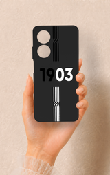 Oppo A60 Uyumlu 1903 Kemer Desenli Silikon Kılıf