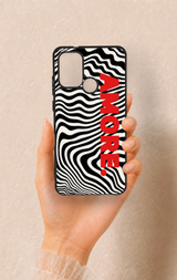 Casper Via F20 Uyumlu Zebra Amore Desenli Silikon Kılıf