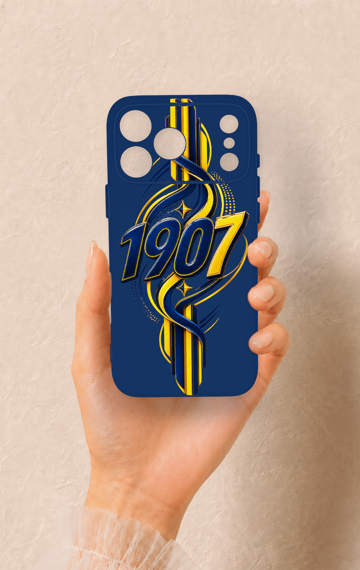 iPhone 17 Pro Max Uyumlu FB-1907 Desenli Silikon Kılıf