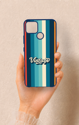 Realme C25 Uyumlu Vintage Desenli Silikon Kılıf