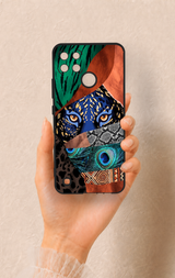 Realme C21Y Uyumlu Amazon Kaplan Desenli Silikon Kılıf
