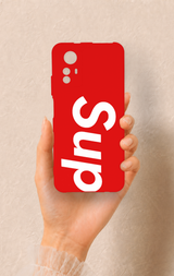 Redmi Note 12S Uyumlu Sup Desenli Silikon Kılıf