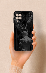 Samsung A22 Uyumlu Icarus Desenli Silikon Kılıf