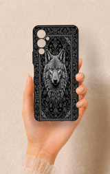 Tecno Pova Neo 4 Uyumlu Etnik Kurt Desenli Silikon Kılıf