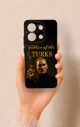 Redmi Note 13 4G Uyumlu Father Of The Turks Desenli Silikon Kılıf