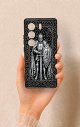 Tecno Camon 40 4G Uyumlu Şövalye Desenli Silikon Kılıf