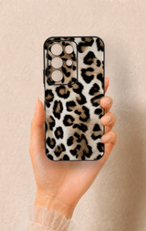 Realme C85 5G Uyumlu Leopar Derisi Desenli Silikon Kılıf