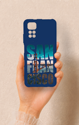Redmi Note 11S Uyumlu San Francisco Desenli Silikon Kılıf
