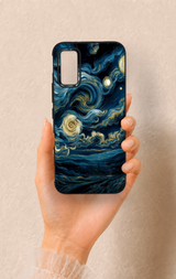 İnfinix Gt 30 Pro Uyumlu Yıldızlı Gece Desenli Silikon Kılıf