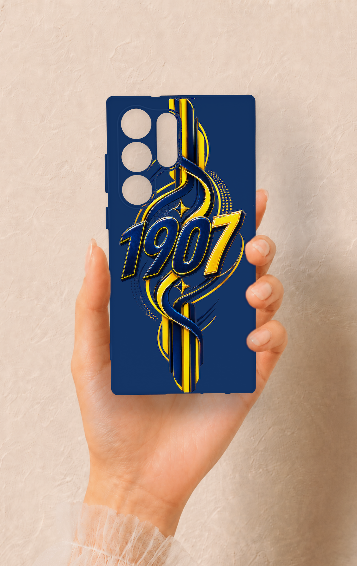 Samsung S23 Ultra Uyumlu FB-1907 Desenli Silikon Kılıf
