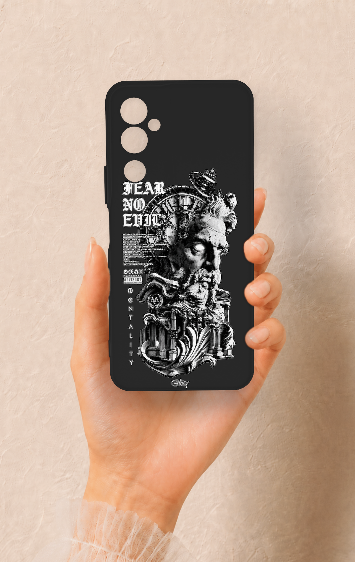 Tecno Pova Neo 2 Uyumlu Fear No Evil Desenli Silikon Kılıf