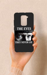 Redmi Note 9 Uyumlu Atatürk Eyes Desenli Silikon Kılıf