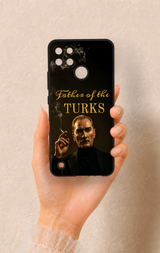 Realme C21Y Uyumlu Father Of The Turks Desenli Silikon Kılıf