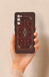 Samsung S20Fe Uyumlu Acem Halı Desenli Silikon Kılıf