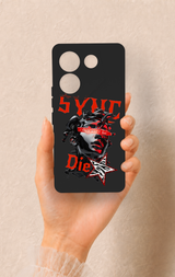 Tecno Caman 20 Pro 5G Uyumlu Sync Die Desenli Silikon Kılıf