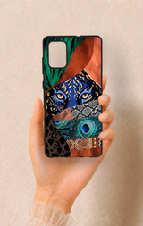 Samsung-A71 Uyumlu Amazon Kaplan Desenli Silikon Kılıf