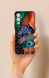 Tecno Pova Neo 4 Uyumlu Amazon Kaplan Desenli Silikon Kılıf