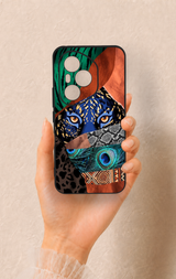 Honor 400 Pro Uyumlu Amazon Kaplan Desenli Silikon Kılıf