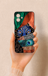 Samsung A07 Uyumlu Amazon Kaplan Desenli Silikon Kılıf