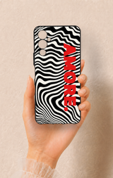Tecno Pova Neo 4 Uyumlu Zebra Amore Desenli Silikon Kılıf