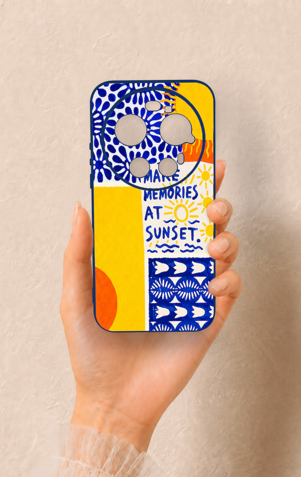 Mi 17 Ultra Uyumlu Sunset Desenli Silikon Kılıf
