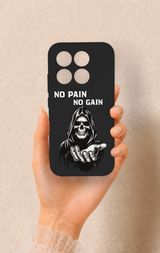 Xiaomi Mi 17 5G Uyumlu No Pain No Gain Desenli Silikon Kılıf
