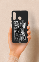Huawei P30 Lite Uyumlu Fear No Evil Desenli Silikon Kılıf