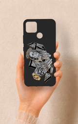 Realme C25 Uyumlu Self Made Desenli Silikon Kılıf