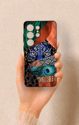 Samsung S26 Ultra Uyumlu Amazon Kaplan Desenli Silikon Kılıf