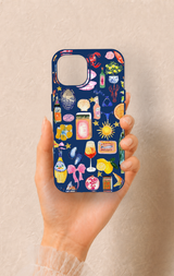 iPhone 15 Uyumlu Summer Desenli Silikon Kılıf