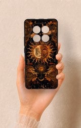 REDMİ NOTE 15 4G Uyumlu Mistik Güneş Desenli Silikon Kılıf