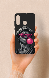 Huawei P30 Lite Uyumlu Pop David Desenli Silikon Kılıf