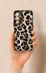 Tecno Pova Neo 2 Uyumlu Leopar Derisi Desenli Silikon Kılıf