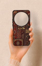 Xiomi Mi 15 Ultra Uyumlu Vintage Halı Desenli Silikon Kılıf