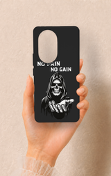 Honor 200 Pro 5G Uyumlu No Pain No Gain Desenli Silikon Kılıf