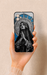 Samsung A04 Uyumlu Rahibe Desenli Silikon Kılıf