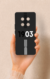 Honor Magic 7 Lite 5G Uyumlu 1903 Kemer Desenli Silikon Kılıf