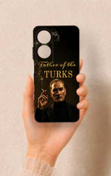 Oppo A60 Uyumlu Father Of The Turks Desenli Silikon Kılıf